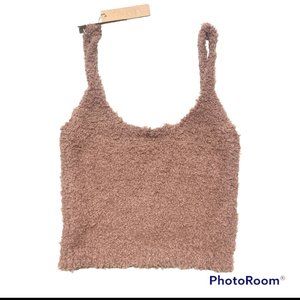 SKIMS Cozy Knit Bralette - Rose Clay - NWT - Size XXS/XS
